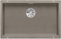 Мойка Blanco SUBLINE 700-U SILGRANIT отводная арматура InFino® серый беж