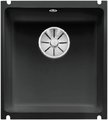 Мойка Blanco SUBLINE 375-U керамика отводная арматура InFino® черный