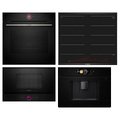 Bosch (варочная панель PXX675DV1E + духовой шкаф HBG7722B1 + микроволновая печь BFR7221B1 + кофемашина CTL9181B0)