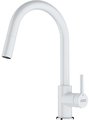 Смеситель Franke Lina с выдвижным шлангом белый Смеситель Franke Lina с выдвижным шлангом белый