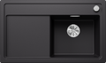 Мойка BLANCO ZENAR 45 S Silgranit черный, клапан-автомат Мойка BLANCO ZENAR 45 S Silgranit черный, клапан-автомат