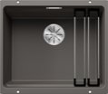 Мойка Blanco Etagon 500-U SILGRANIT вулканический серый клапан-автомат InFino 527258