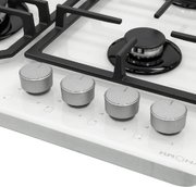 Газовая варочная панель KRONA NEBEL 60 WH W фото 4