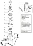Измельчитель пищевых отходов Омойкири NAGARE SLIM 900 фото 4 Измельчитель пищевых отходов Omoikiri NAGARE SLIM 900 фото 4