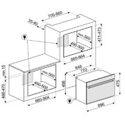 Духовой шкаф Smeg SFR9390X фото 4