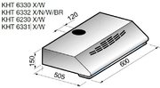 Вытяжка Korting KHT 6230 W фото 2