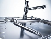 Смеситель Franke Landy 350 выдвижной шланг хром фото 2