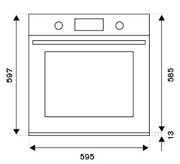 Духовой шкаф Bertazzoni F6011MODPTC фото 2