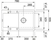 Мойка Franke MRG 611-78 оникс фото 4