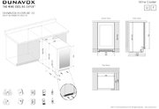 Винный шкаф Dunavox DAUF-38.100DSS фото 2