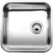 Мойка Бланко Supra 400-U клапан-автомат нержавеющая сталь фото Мойка Blanco Supra 400-U клапан-автомат нержавеющая сталь фото