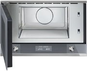 Встраиваемая микроволновая печь Smeg MP122S1 фото 2