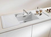 Мойка Бланко Alaros 6S аксессуары из белого стекла жемчужный фото 2 Мойка Blanco Alaros 6S аксессуары из белого стекла жемчужный фото 2