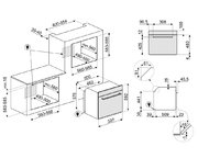 Духовой шкаф Smeg SF6400PZB фото 3