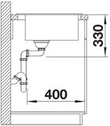 Мойка BLANCO NAYA 6 Silgranit антрацит фото 4 Мойка BLANCO NAYA 6 Silgranit антрацит фото 4
