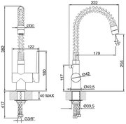 Смеситель Смег MM21-CR фото 2 Смеситель Smeg MM21-CR фото 2