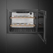 Встраиваемый винный холодильник Smeg CVI321X3 фото 3