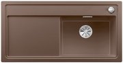 Мойка Blanco ZENAR XL 6 S чаша справа, доска стекло клапан-автомат InFino® мускат фото