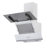 Вытяжка KRONA IRIDA 600 white push button фото 4