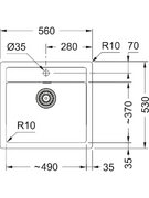 Мойка Franke Sirius SID 610-49 сахара фото 3