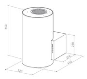 Вытяжка Faber Bios EG6 BK/XS F32 фото 3