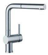 Смеситель Blanco Linus-S рычаг справа нержавеющая сталь Смеситель Blanco Linus-S рычаг справа нержавеющая сталь