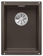 Мойка Blanco SUBLINE 320-U SILGRANIT отводная арматура InFino® кофе Мойка Blanco SUBLINE 320-U SILGRANIT отводная арматура InFino® кофе