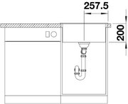 Мойка BLANCO NAYA 5 Silgranit черный фото 4 Мойка BLANCO NAYA 5 Silgranit черный фото 4