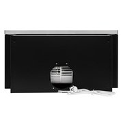 Встраиваемая вытяжка KRONA Kamilla slim 600 black/inox (1 мотор) фото 3