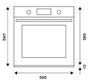 Духовой шкаф Bertazzoni F609HEREKND фото 4