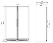 Винный шкаф Dometic C125G Double Classic фото 3