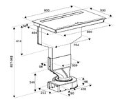 Варочная панель со встроенной вытяжкой Bertazzoni P904IBHNE фото 4