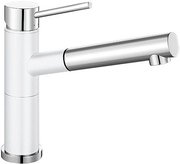 Смеситель Blanco Alta-S compact chrome/Silgranit белый