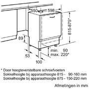 Встраиваемая посудомоечная машина Neff S51N63X0 фото 3