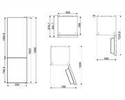 Холодильник Смег FC182PBN фото 3 Холодильник Smeg FC182PBN фото 3