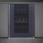 Встраиваемый холодильный шкаф для вина Smeg CVI138RG фото 2