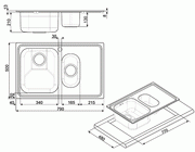 Мойка Смег SP7915SRA фото 4 Мойка Smeg SP7915SRA фото 4