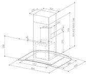 Вытяжка Faber Tratto Isola/SP EG8 X/V A90 фото 4