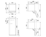 Холодильник Смег FAB28RPK5 фото 2 Холодильник Smeg FAB28RPK5 фото 2