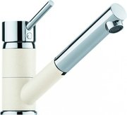 Смеситель Франке Sinta выдвижной шланг хром/ваниль фото Смеситель Franke Sinta выдвижной шланг хром/ваниль фото