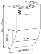 Вытяжка Zigmund Shtain K 226.61 W фото 2