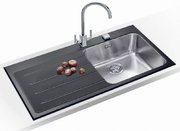 Мойка Франке EOV 611 black крыло слева фото 2 Мойка Franke EOV 611 black крыло слева фото 2