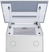 Вытяжка Maunfeld MERSEY 50 Inox Glass white фото 4