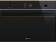 Компактный духовой шкаф комбинированный с микроволновой печью Smeg SF4603MCNR Компактный духовой шкаф комбинированный с микроволновой печью Smeg SF4603MCNR