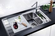 Мойка Бланко Axis II 5 S-IF нержавеющая сталь фото 2 Мойка Blanco Axis II 5 S-IF нержавеющая сталь фото 2