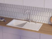 Мойка Омойкири SAKAIME 100 WH фото 4 Мойка Omoikiri SAKAIME 100 WH фото 4