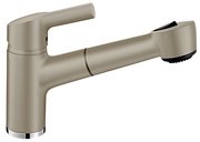 Смеситель Бланко Elipso-S II Silgranit серый беж фото Смеситель Blanco Elipso-S II Silgranit серый беж фото