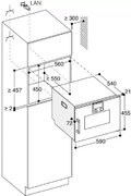 Комбинированный духовой шкаф-пароконвектомат Gaggenau BSP260101 фото 3