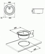 Мойка Смег LSE48AV фото 2 Мойка Smeg LSE48AV фото 2