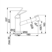 Смеситель Franke Chronos фото 3